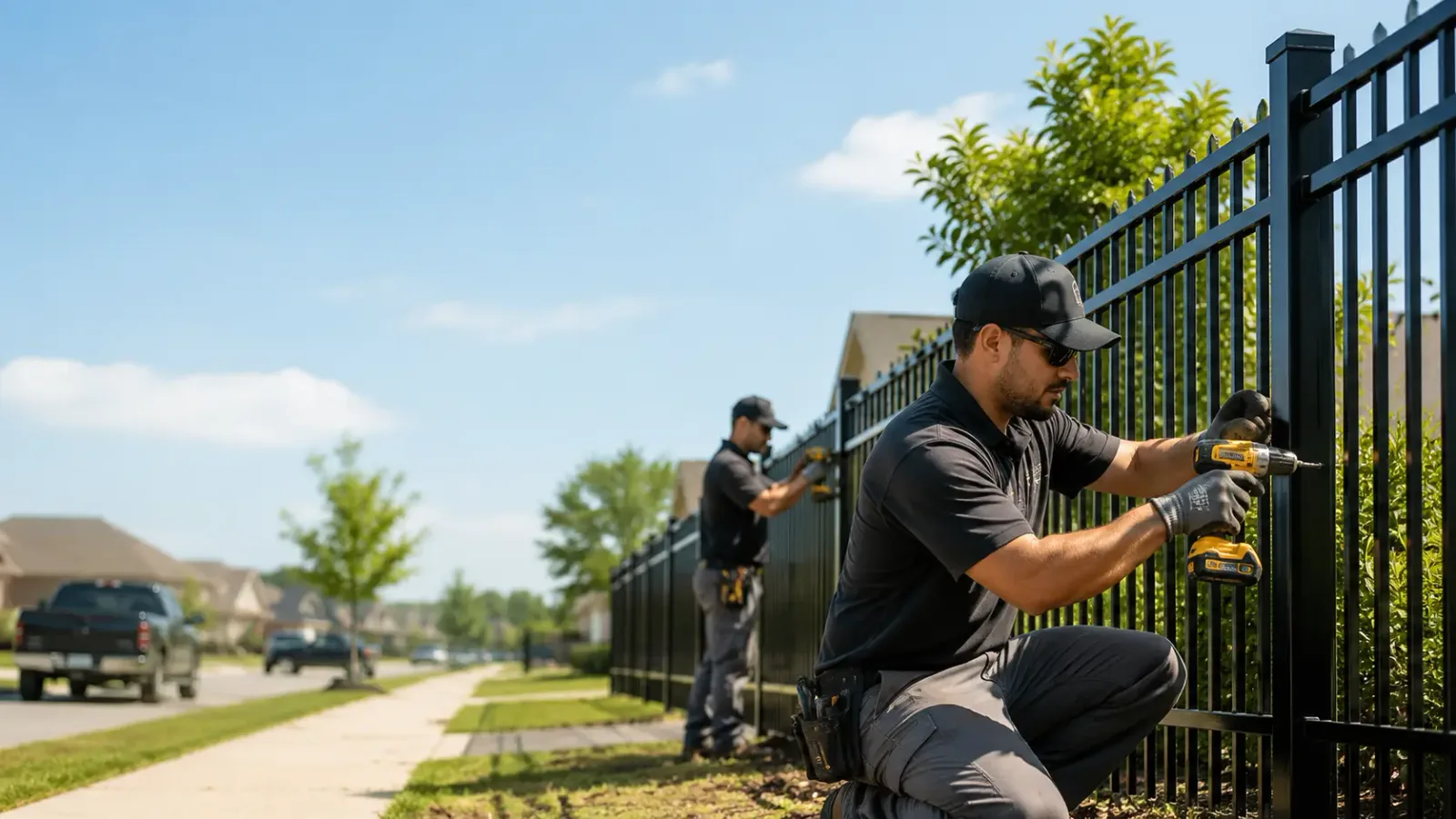 Metal Fence Installation in Galena, IL